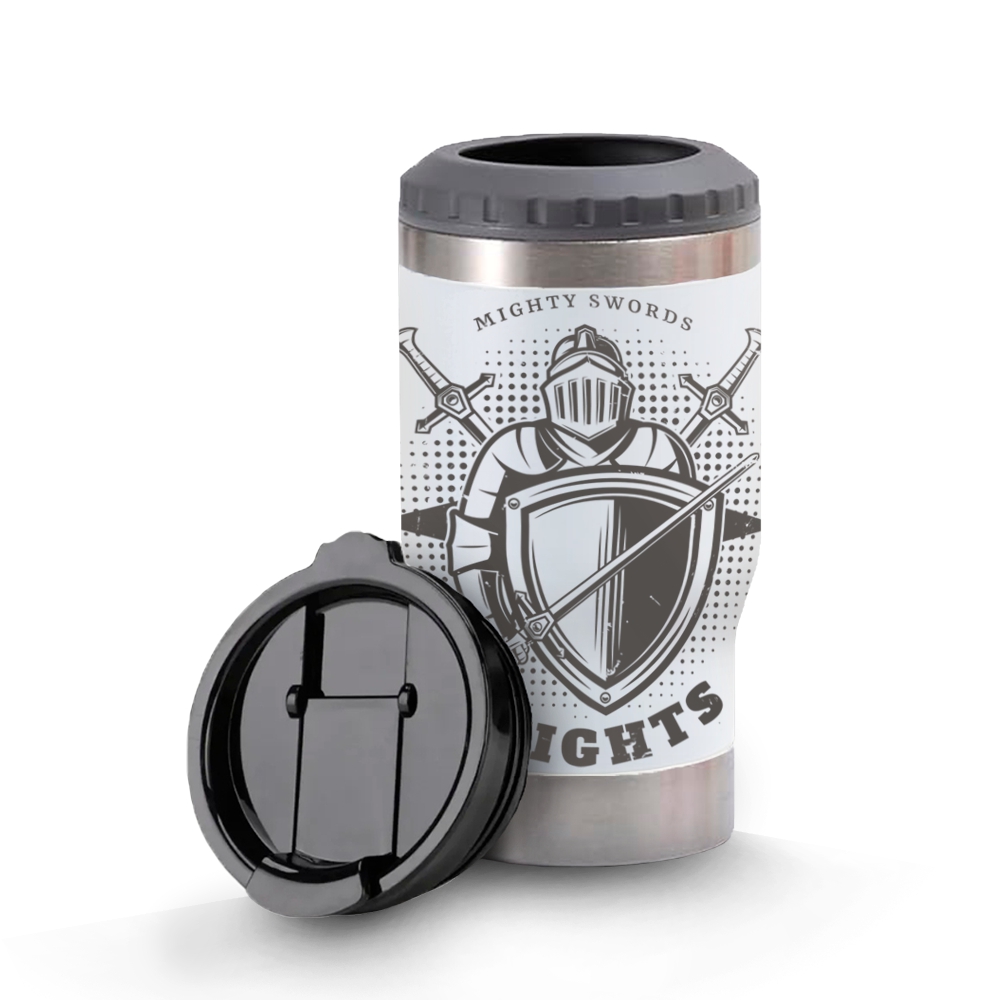 Copos Térmicos Modelo Multifunção 420ml Gravação 360 Branco