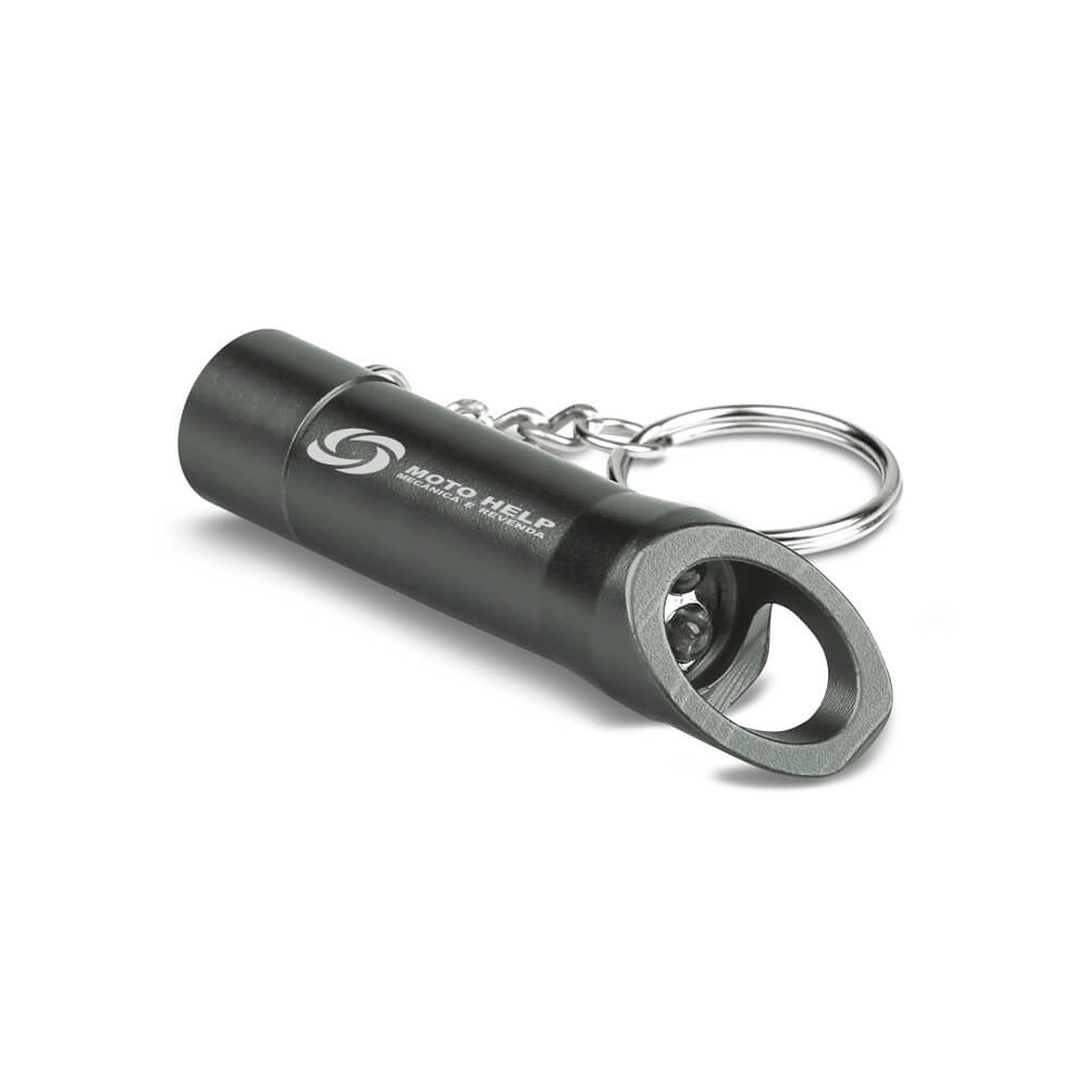 Abridor Gravação A Laser Metal Torchen Com Lanterna (Chumbo)