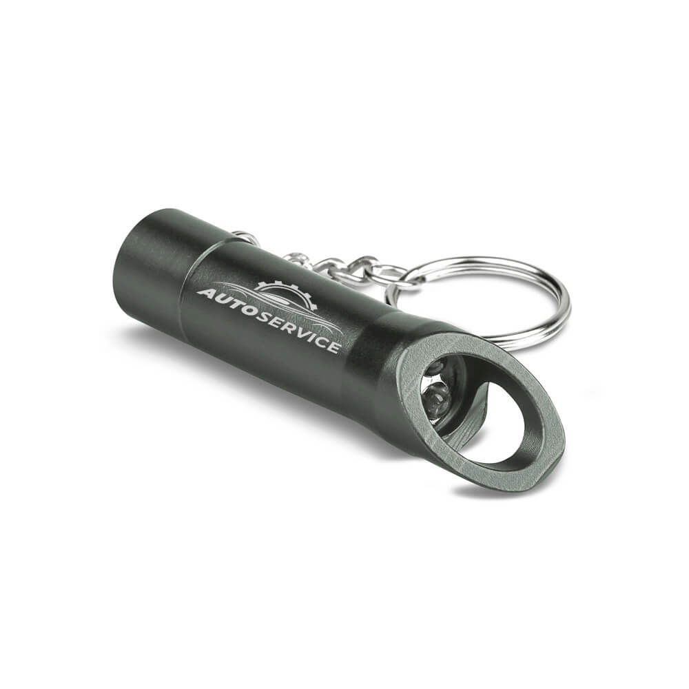 Abridor Gravação A Laser Metal Torchen Com Lanterna (Chumbo)