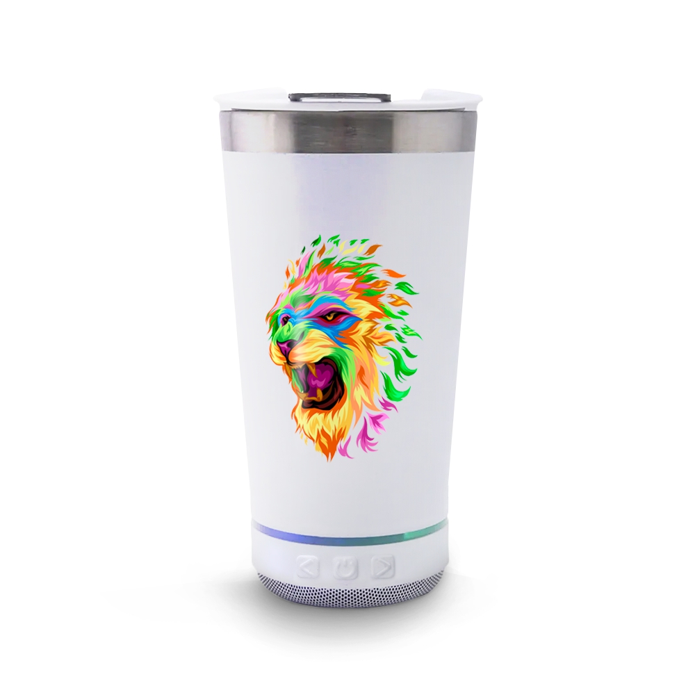 Dtf Uv Copos Copo Térmico Modelo Com Abridor E Som 420ml