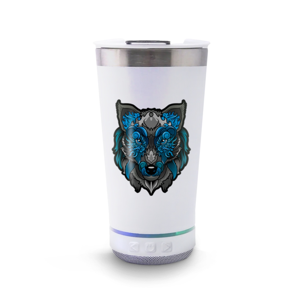 Dtf Uv Copos Copo Térmico Modelo Com Abridor E Som 420ml