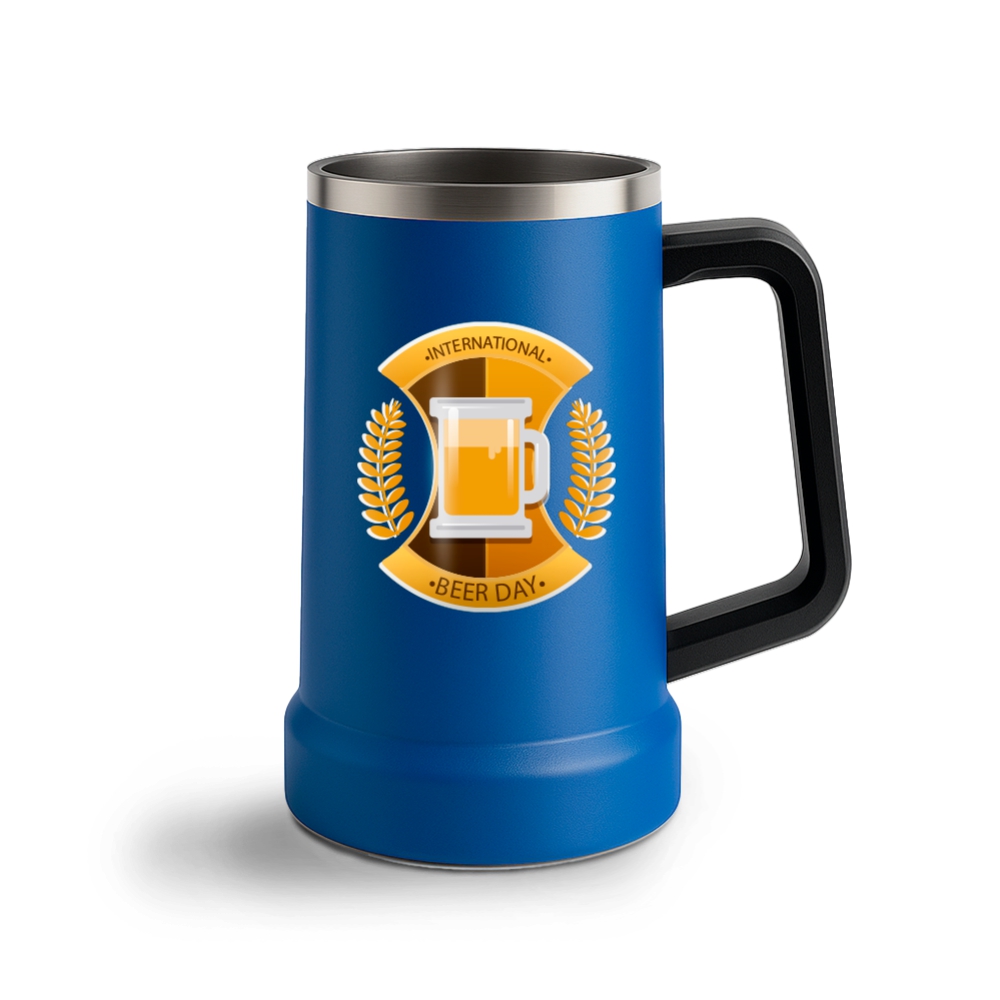 Canecas Térmicas Cerveja 700ml (Azul Claro)