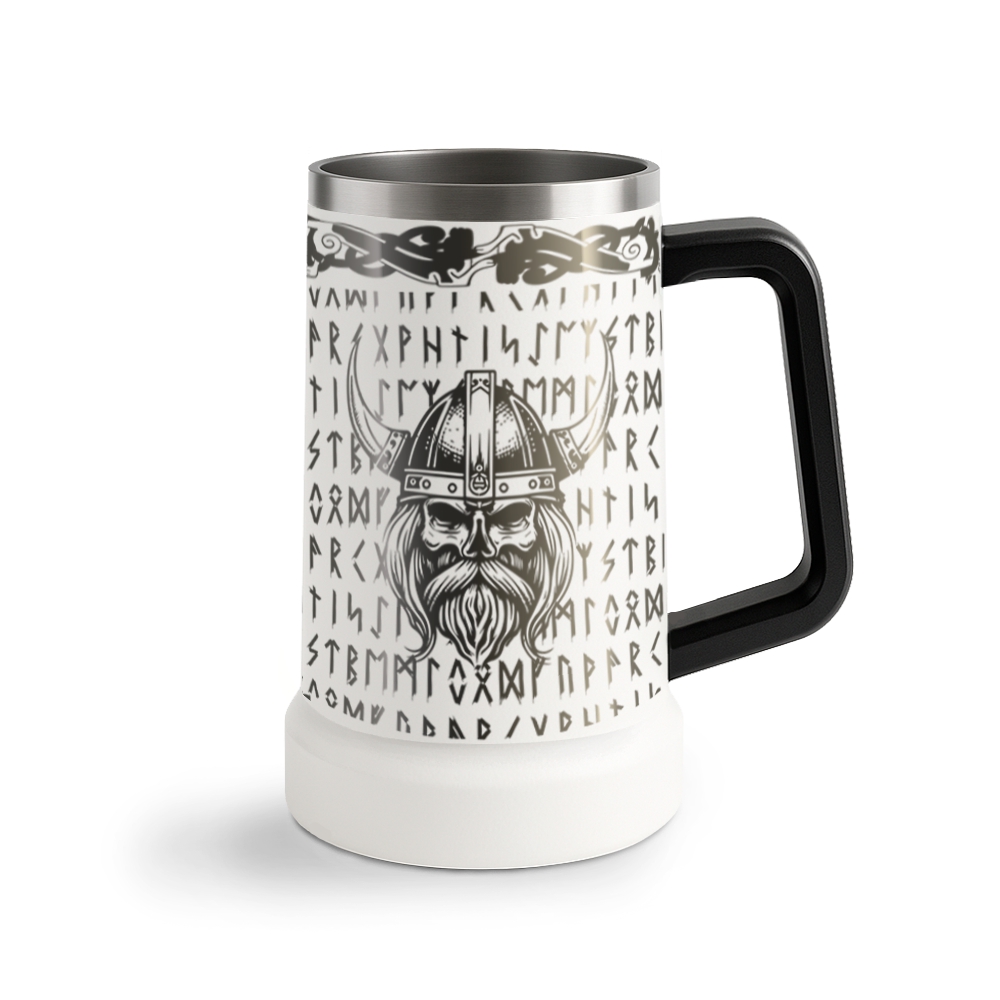 Canecas Térmicas Cerveja 700ml Gravação 360 (Branca)