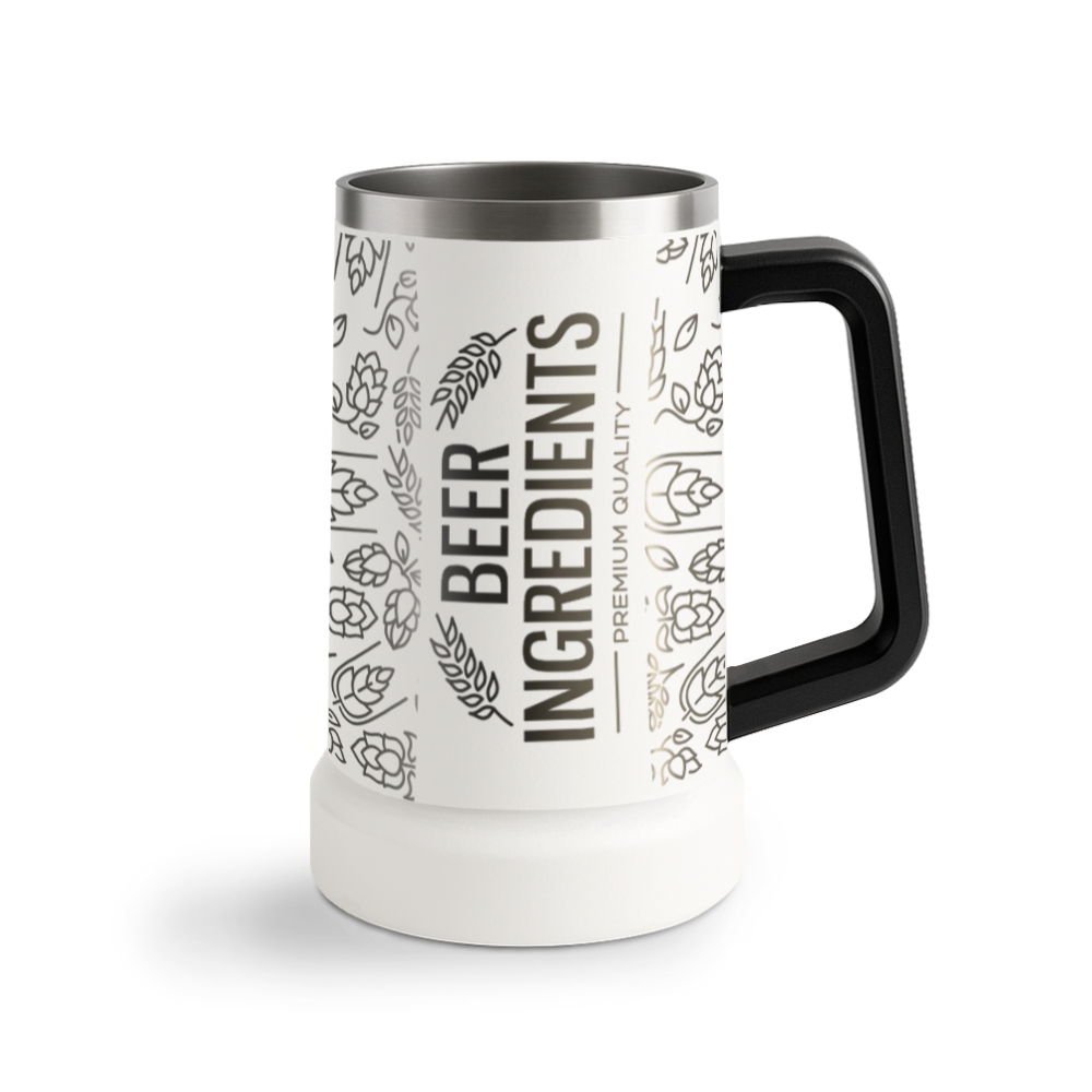 Canecas Térmicas Cerveja 700ml Gravação 360 (Branca)