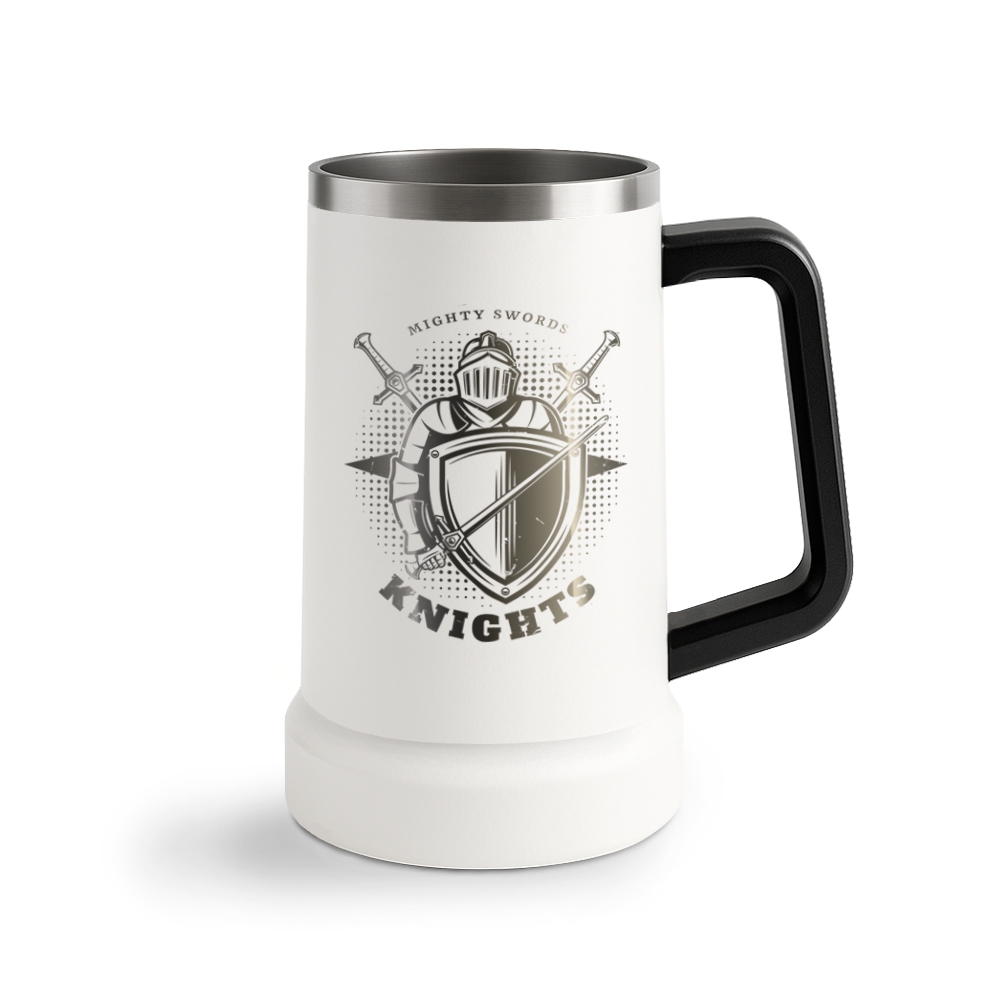 Canecas Térmicas Cerveja 700ml Gravação Frontal (Branca)