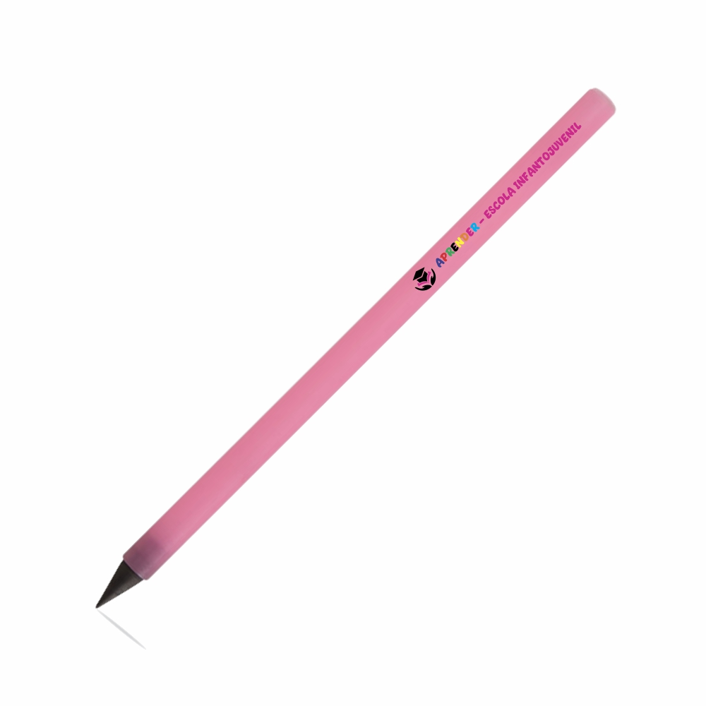 Lápis De Escrever Longa Duração (Rosa Claro)