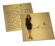 Cartões Duplo Papéis Especiais Gold Master 300g Sem Verniz