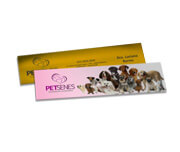 Marcador De Página Couchê 300g Verniz Localizado e Laminação Fosca Frente (182x51mm)