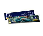 Marcador De Página Couchê 300g Verniz Localizado e Laminação Fosca Frente (182x51mm)