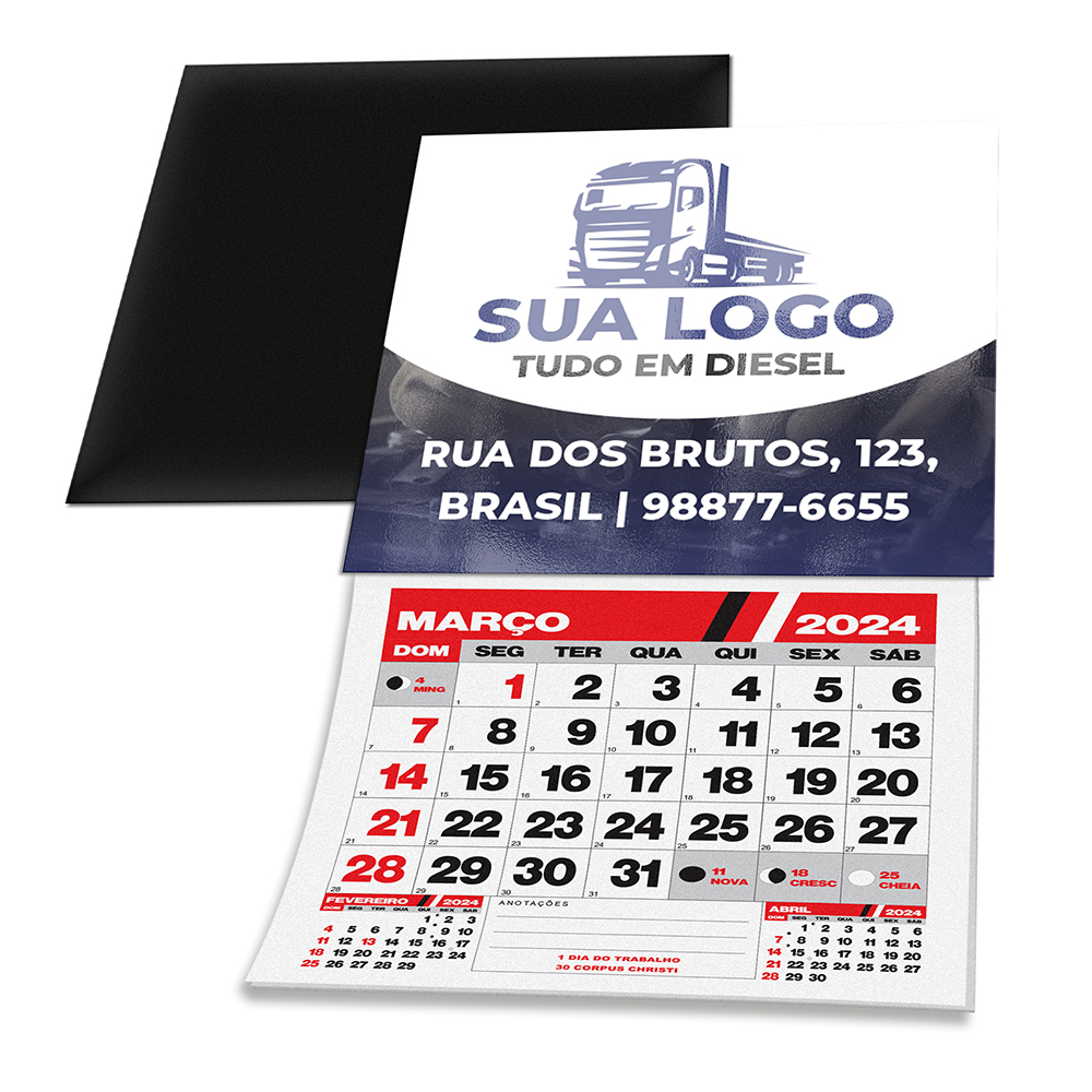 Ímãs De Geladeira Corte Reto Couchê 250g Verniz Uv Total Frente (50x45mm)