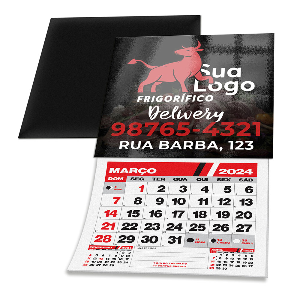 Ímãs De Geladeira Corte Reto Couchê 250g Verniz Uv Total Frente (50x45mm)