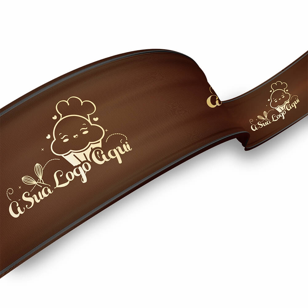 Fita De Cetim Peça Com 10 Metros Largura De 22mm (Marrom)