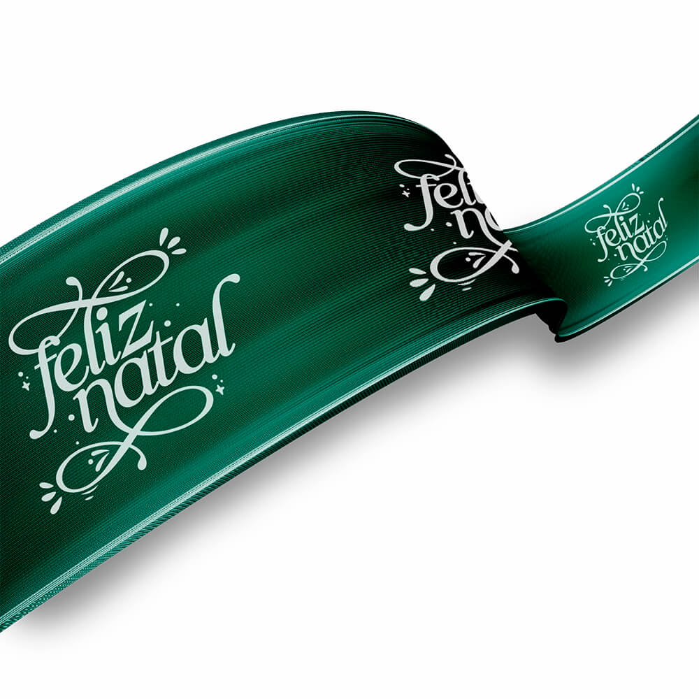 Fita De Cetim Peça Com 10 Metros Largura De 22mm (Verde Petróleo)