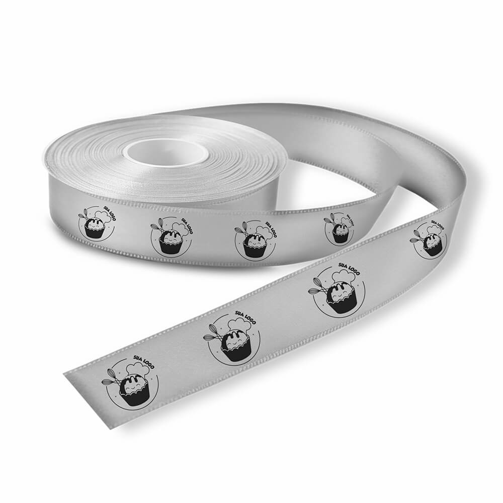 Fita De Cetim Rolo Com 50 Metros Largura De 30mm (Branca)