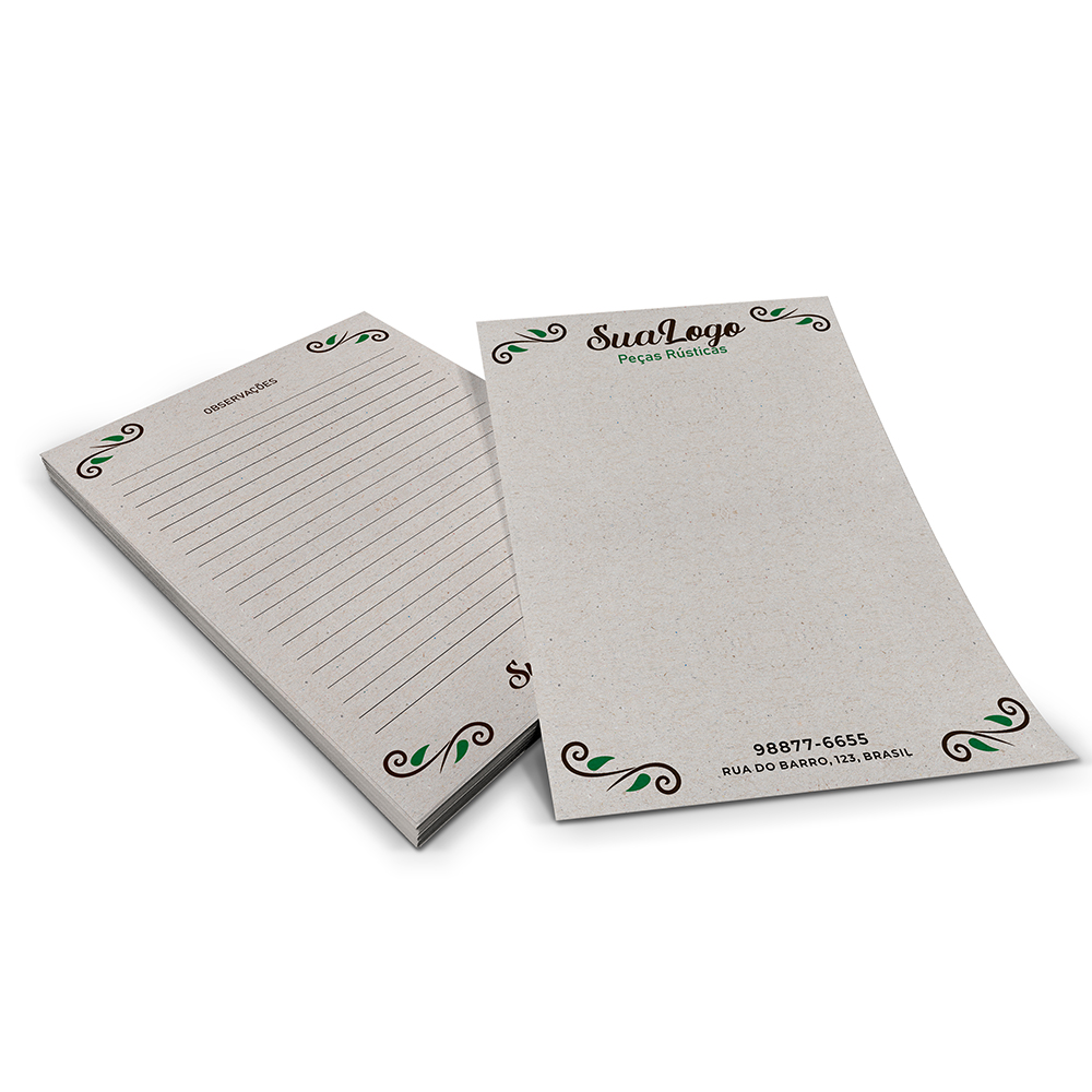 Papel Timbrado Reciclato 90g (300x210mm)