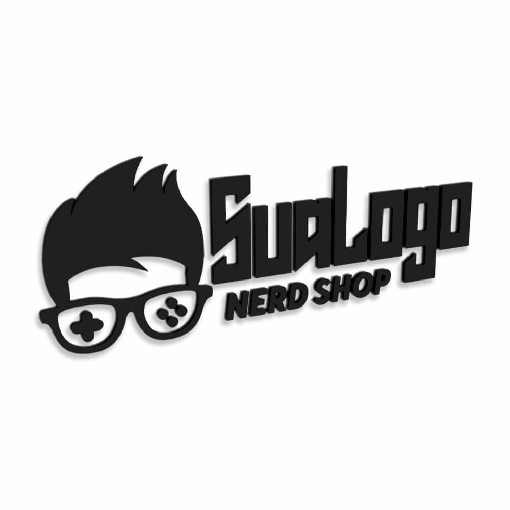 Letra Caixa Acm 3mm Preto (Tamanho Personalizado)