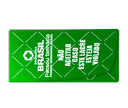Delivery Lacre De Segurança Adesivo Papel 80g Retangular (90x45mm)