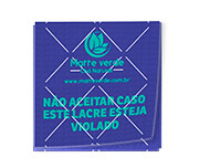 Delivery Lacre De Segurança Adesivo Papel 80g Quadrado (45x45mm)