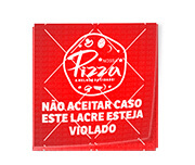 Delivery Lacre De Segurança Adesivo Papel 80g Quadrado (45x45mm)