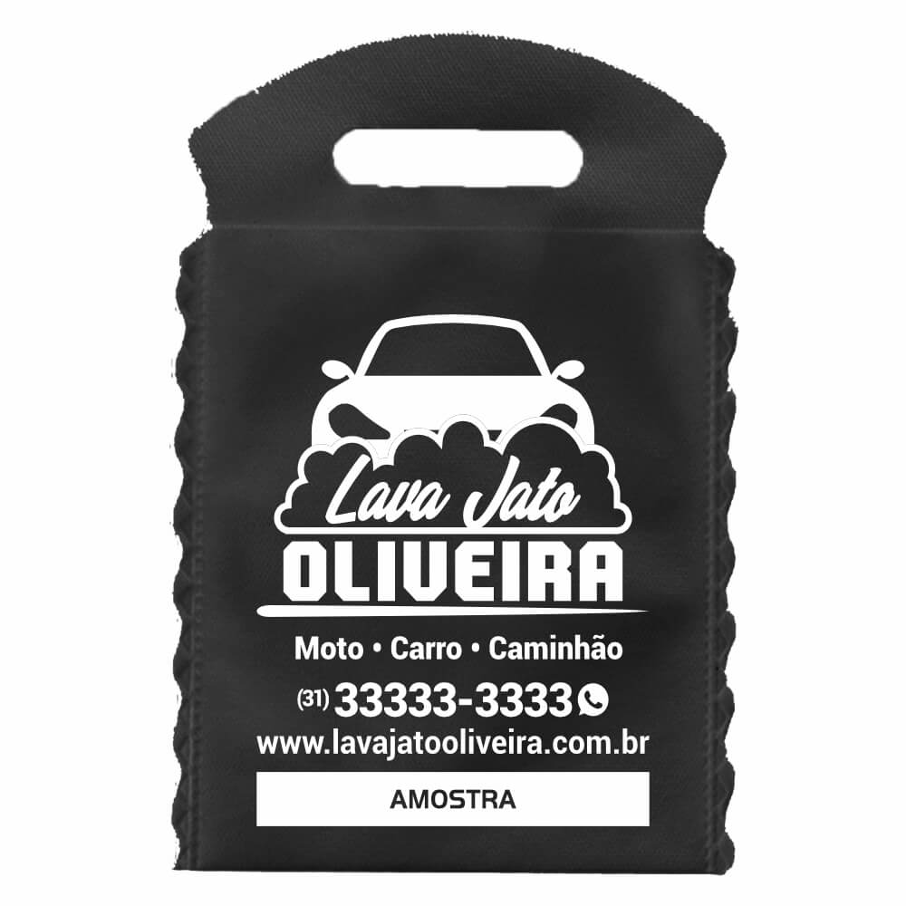 Lixeira Para Carro 130x150mm (Preto)