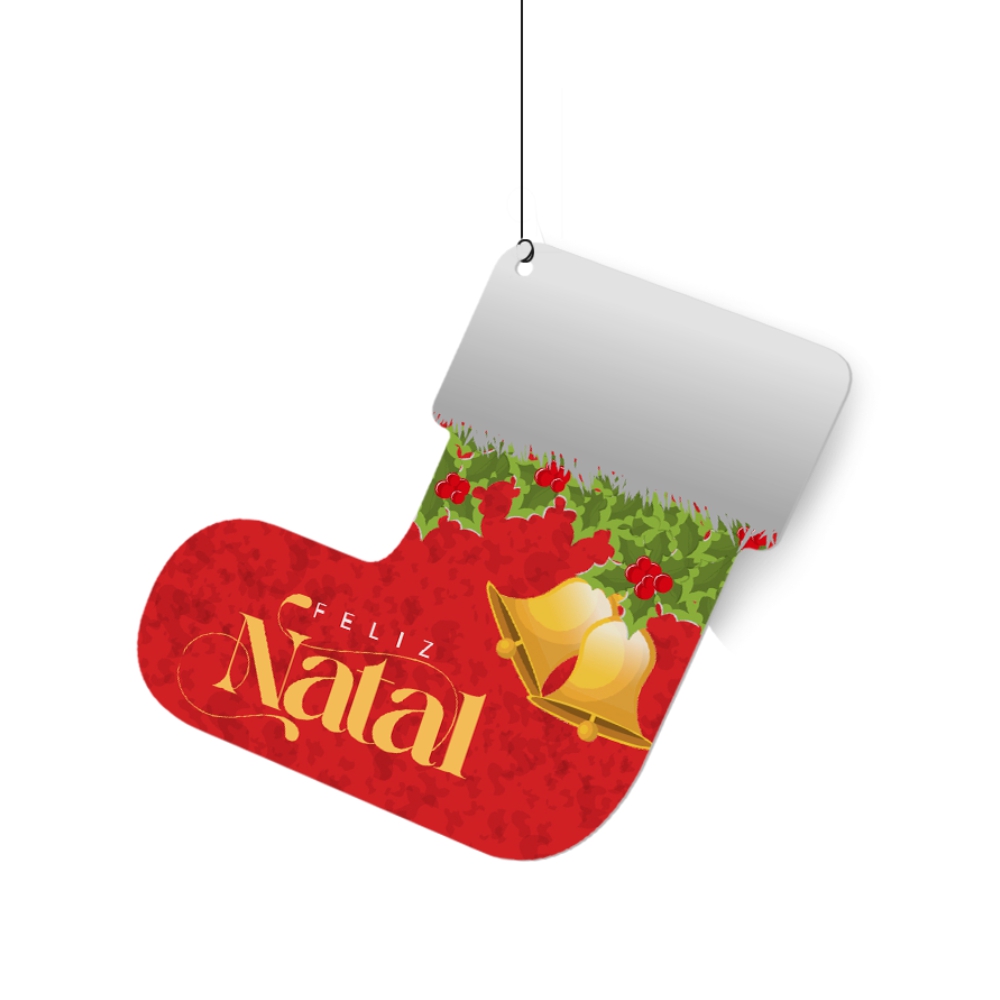 Móbile Pvc 0,50mm Premium Branco Modelo Bota (150x150mm)