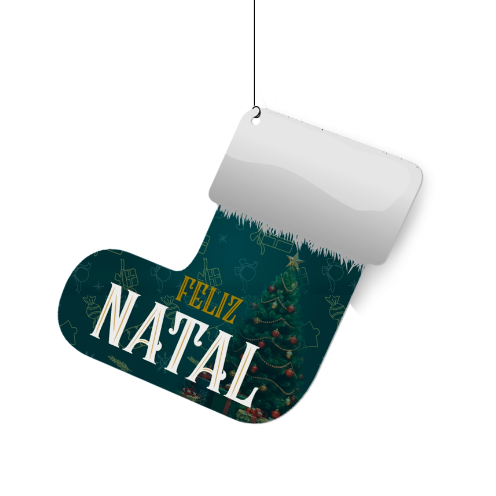 Móbile Pvc 0,50mm Premium Branco Modelo Bota (220x220mm)