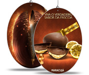 Móbile Pvc 0,50mm Premium Branco Modelo Redondo (220x300mm)