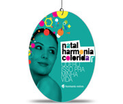 Móbile Pvc 0,50mm Premium Branco Modelo Redondo (220x300mm)