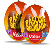 Móbile Pvc 0,50mm Premium Branco Modelo Redondo (220x300mm)