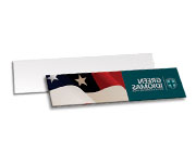 Marcador De Página Couchê 250g Verniz Uv Total Frente (182x51mm)