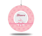 Móbile Pvc 0,50mm Premium Branco Modelo Redondo (190x190mm)