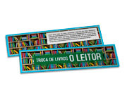 Marcador De Página Couchê 250g Sem Laminação E Sem Verniz (182x51mm)