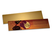 Marcador De Página Papéis Especiais Gold Master 300g (182x51mm)