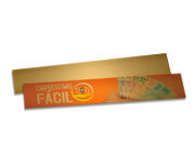 Marcador De Página Papéis Especiais Gold Master 300g (273x51mm)