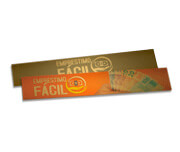 Marcador De Página Papéis Especiais Gold Master 300g (273x51mm)