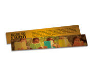Marcador De Página Papéis Especiais Gold Master 300g (273x51mm)