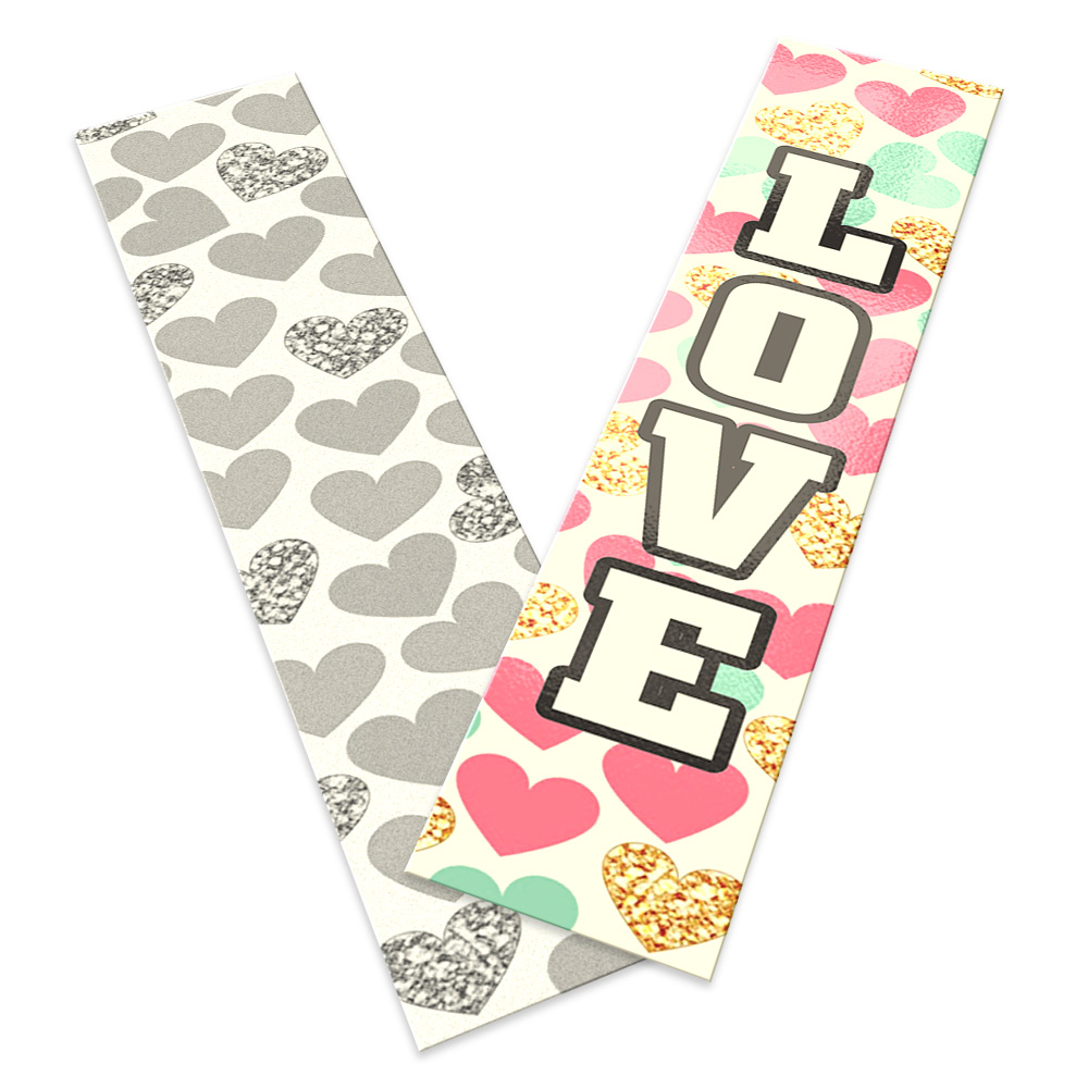 Marcador De Página Supremo 305g Verniz Uv Total Frente (273x51mm)