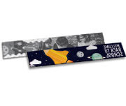 Marcador De Página Couchê 250g Verniz Uv Total Frente (273x51mm)