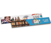 Marcador De Página Couchê 250g Verniz Uv Total Frente (273x51mm)