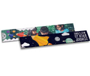 Marcador De Página Couchê 250g Verniz Uv Total Frente (273x51mm)