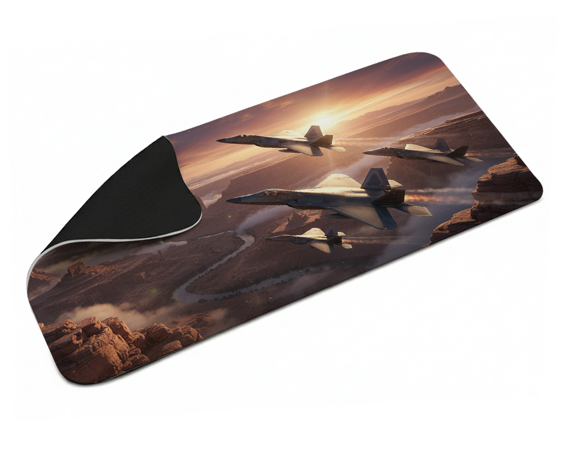 Mousepad Gamer Desk Pad Acabamento Sem Costura (900x400mm)