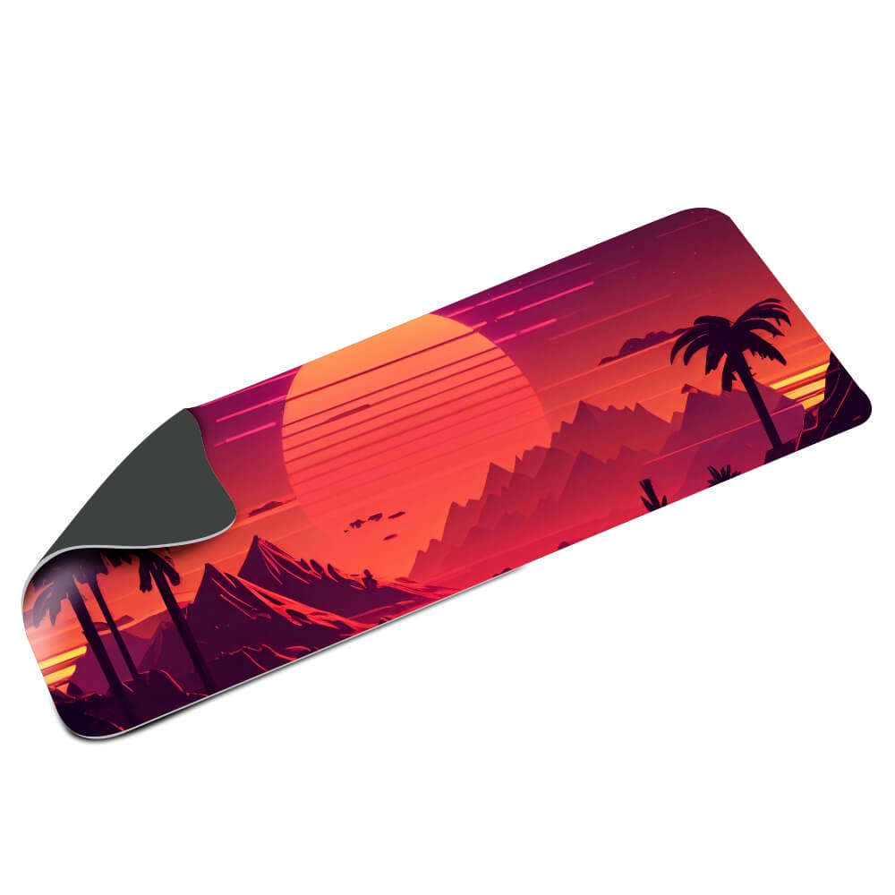 Mousepads Mousepad Gamer Desk Pad Acabamento Sem Costura (750x350mm)