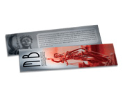 Marcador De Página Papéis Especiais Silver Lux 300g (182x51mm)