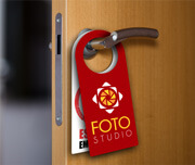 Não Perturbe Com Furo Pvc Branco 050 Branco