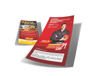 Panfletos, Flyers E Folhetos Apergaminhado 240g (100x210mm)