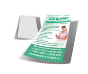 Panfletos, Flyers E Folhetos Couchê 150g Sem Verniz (100x200mm)