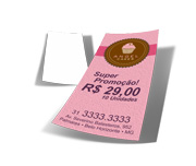 Panfletos, Flyers E Folhetos Couchê 150g Sem Verniz (100x200mm)