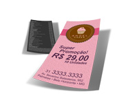 Panfletos, Flyers E Folhetos Couchê 150g Sem Verniz (100x200mm)