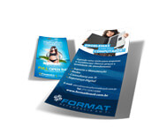Panfletos, Flyers E Folhetos Couchê 70g (100x200mm)