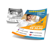 Panfletos, Flyers E Folhetos Couchê 70g (150x200mm)